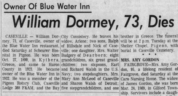 Blue Water Inn - Sept 1964 Former Owner Passes Away (newer photo)